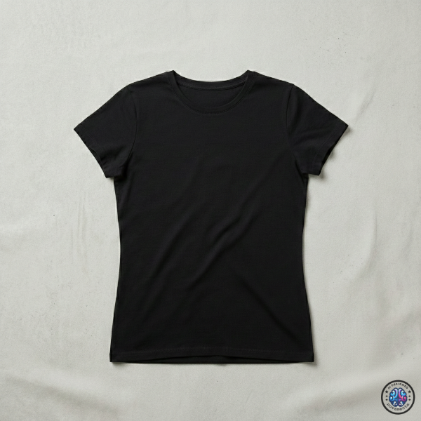Remera Clásica Mujer - Negra
